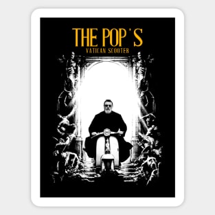 The Pop's Vatican Scooter Sticker